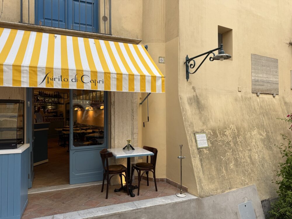 L'esterno del bistrot